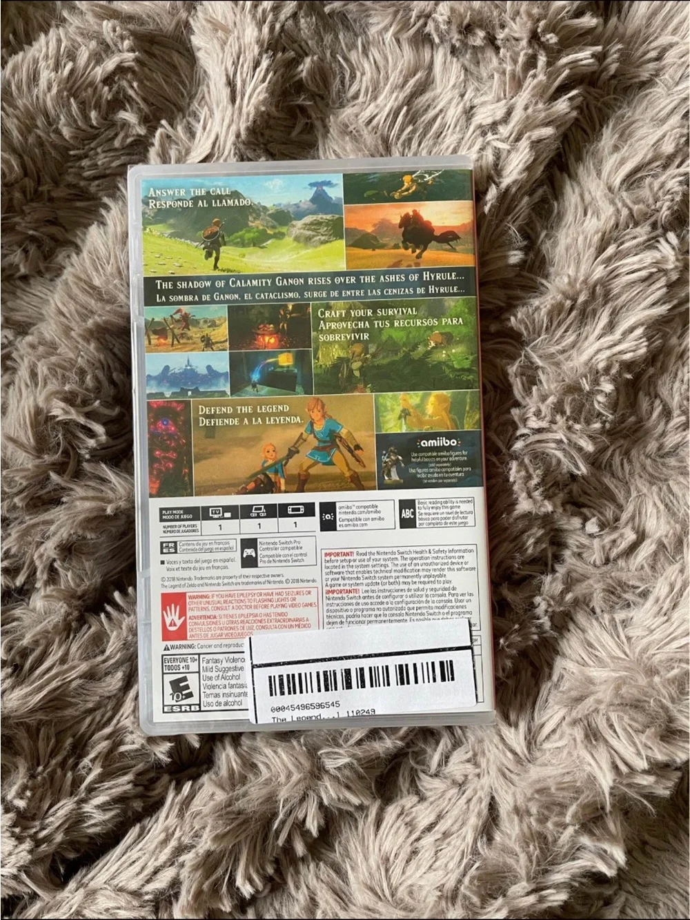 NEW - The Legend of Zelda: Breath of the Wild - Nintendo Switch